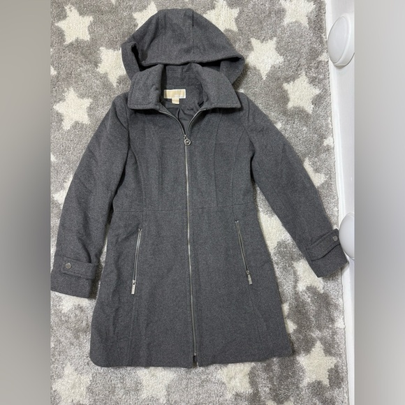 MICHAEL Michael Hooded Coat - Picture 4 of 12